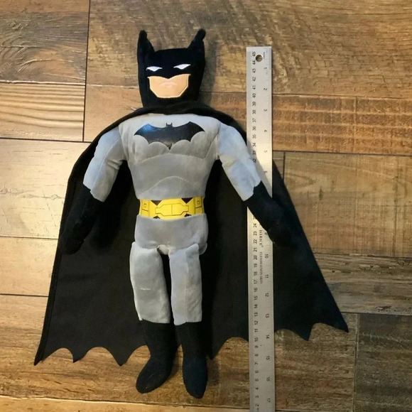 Kohl's Cares Plush Batman With Cape 16" Stuffed Doll Toy DC Comics Lovey Soft - Picture 4 of 7